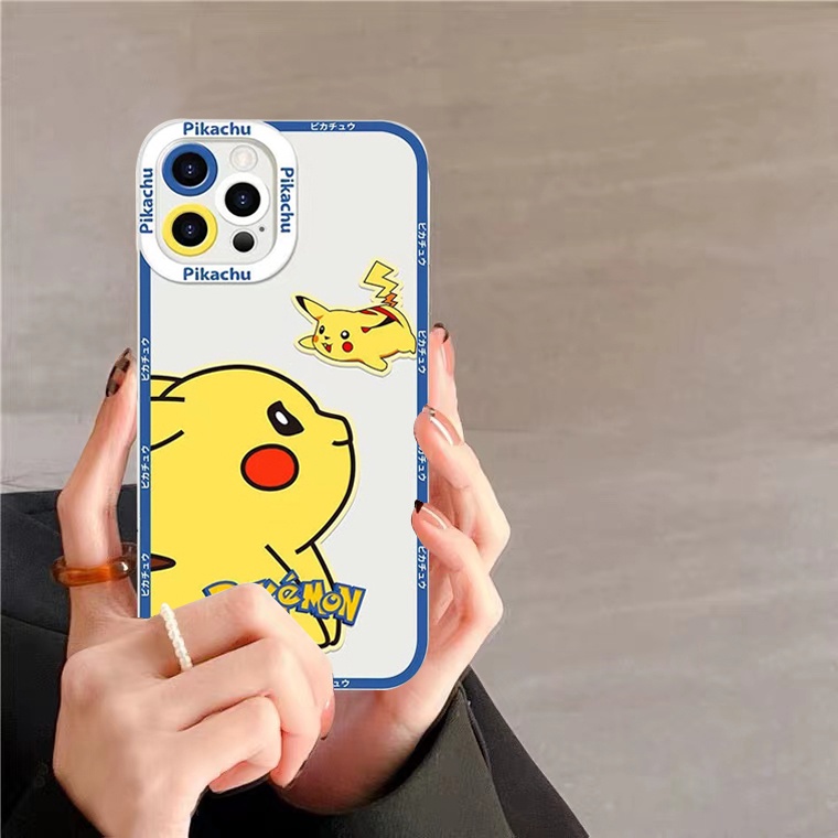 Ốp Điện Thoại Tpu Dẻo Trong Suốt Họa Tiết Hoạt Hình Dễ Thương Cho Iphone 11 12 13 Pro Max Xr X Xs Max SE 2020 Iphone 7 8 6 6S Plus