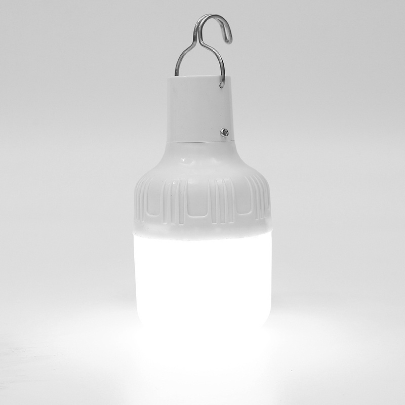 Đèn LED Năng Lượng Mặt Trời 3 Chế Độ Ánh Sáng Trắng / Trắng Chống Thấm Nước Treo Ngoài Trời An Toàn Khi Đi Cắm Trại