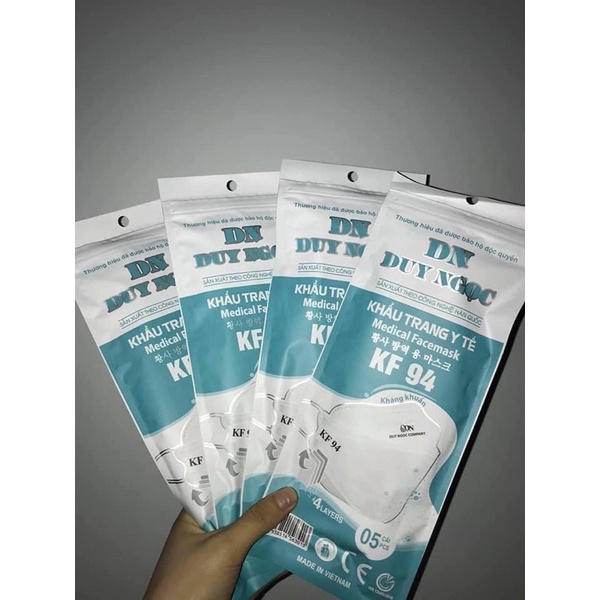 Combo 10 - 50 Khẩu Trang 4D Mask KF94 hàng việt nam