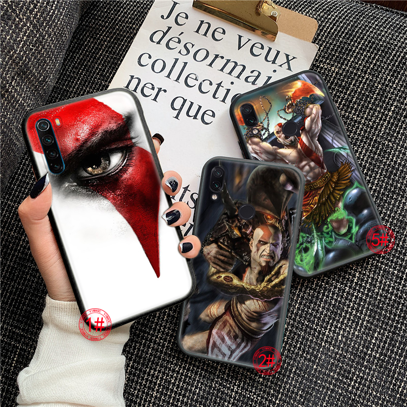 Ốp Lưng Mềm In Hình Kratos God Of War 4 Cho Xiaomi Mi 11i 11 Redmi K3 Redmi K40 Note 9 10 Pro Max