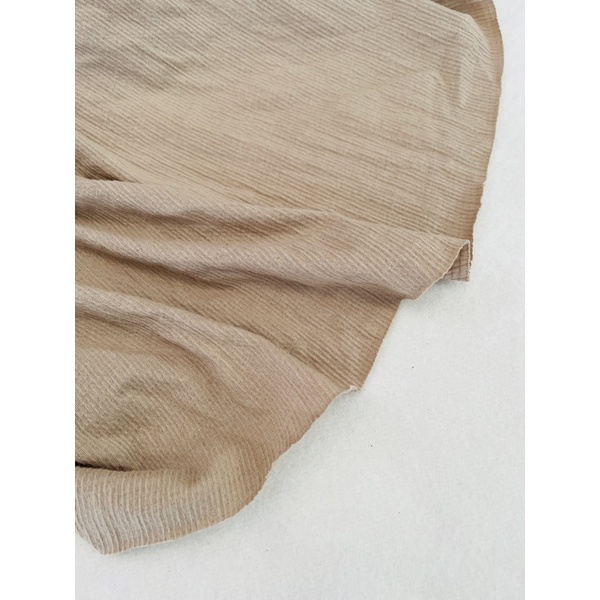 Vải thun cotton nhún tông trầm