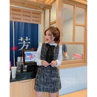 [FREESHIP_ĐƠN_99K] (HS) VÁY DẠ PHỐI SƠ MI - StoreVav
