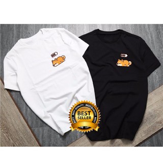 🔥XẢ HÀNG🔥 ÁO ĐÔI Corgi - Áo thun cặp nam nữ đẹp - Giá 1 áo'