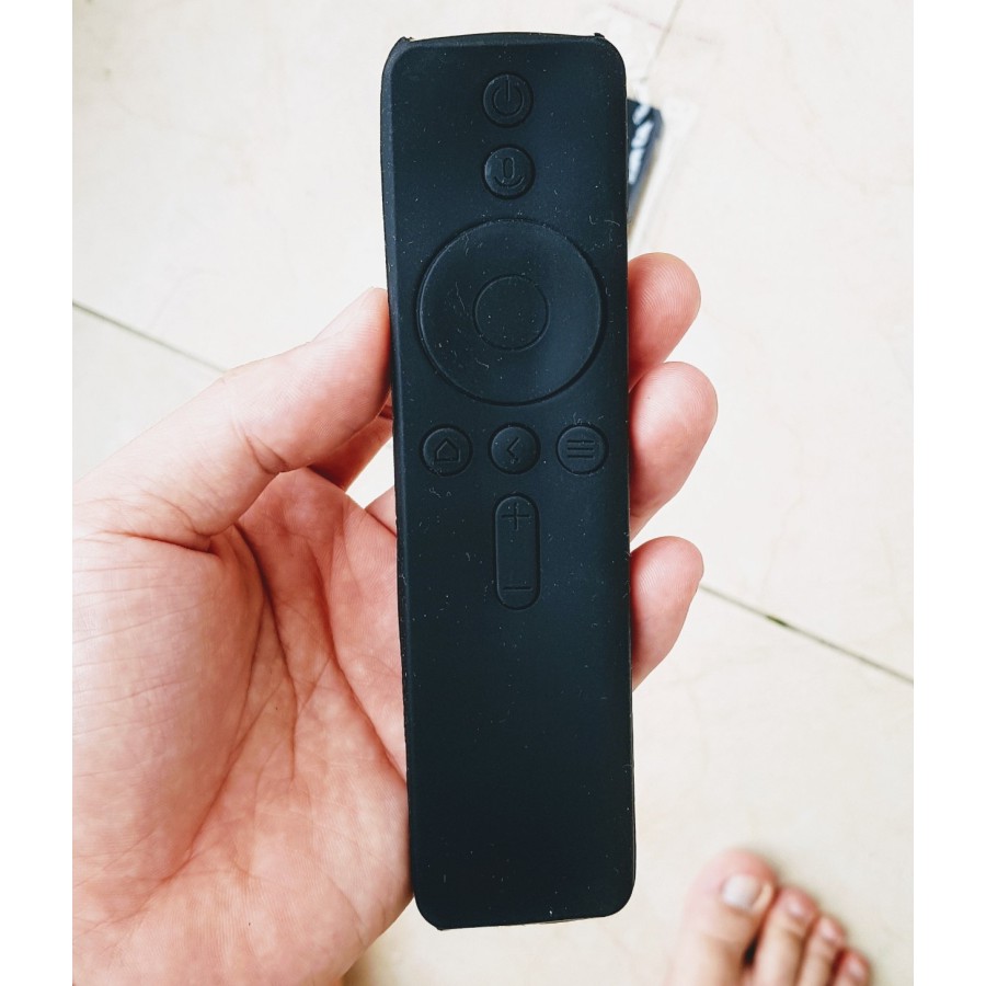 Ốp điều khiển Tivi Xiaomi - Ốp vỏ bọc silicon case điều khiển xiaomi (Màu Đen) | BigBuy360 - bigbuy360.vn