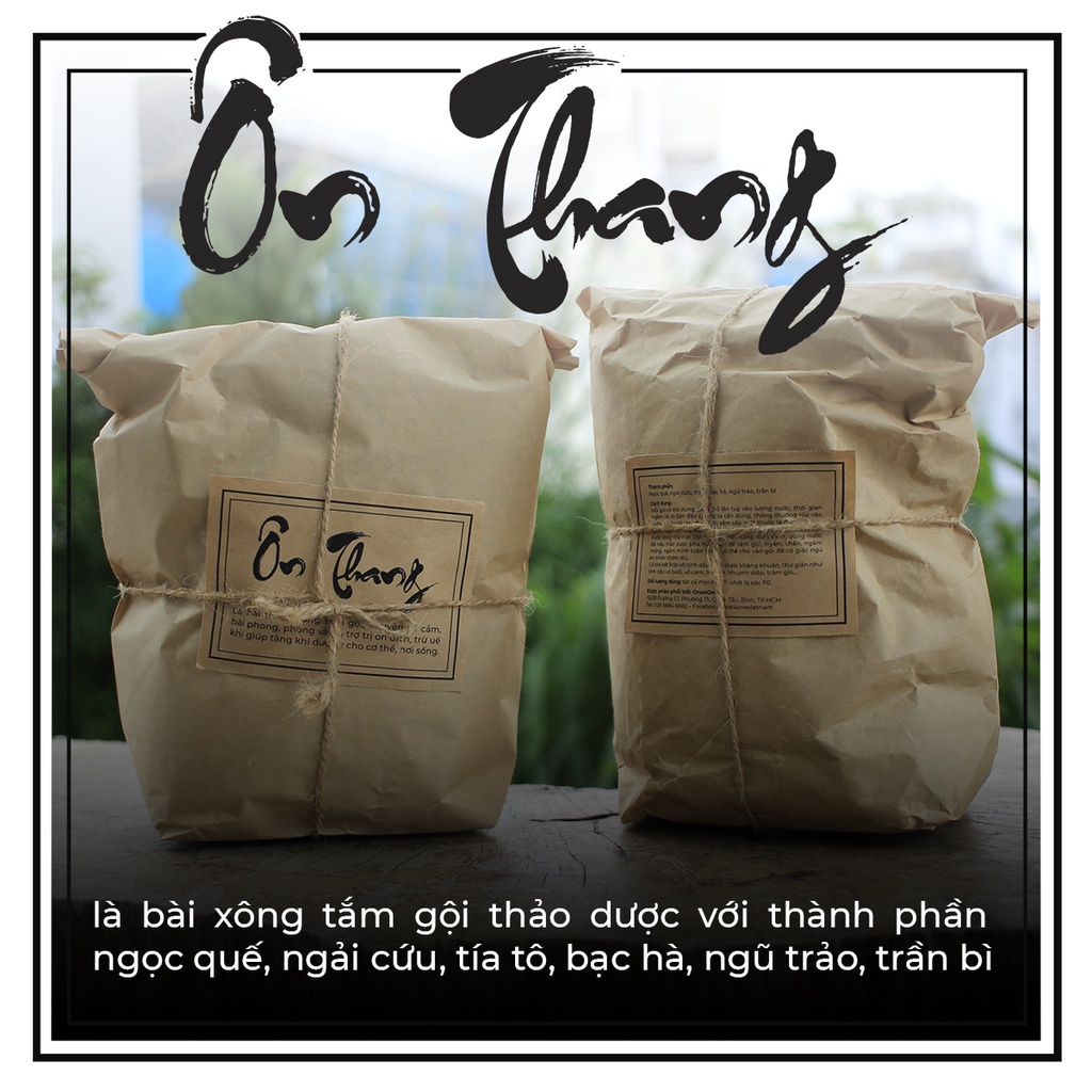 Túi Xông Tắm Gội Thảo Dược Ôn Thang