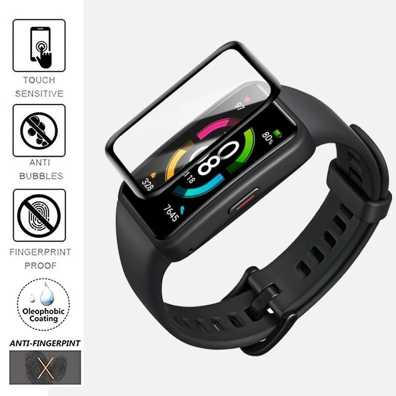 Miếng Dán Bảo Vệ Màn Hình 3D Chống Trầy Cho Huawei Band 7/Smart Watch