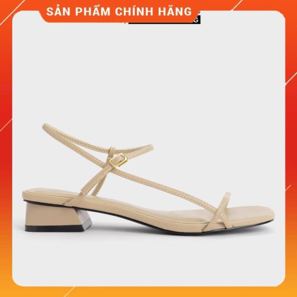 ∏۩♘Dép Sandal Nữ Dây Mảnh Lệch 3 Phân Mũi Vuông Gót Cao Cấp HAPAS - SD3310 -y64 -ki8