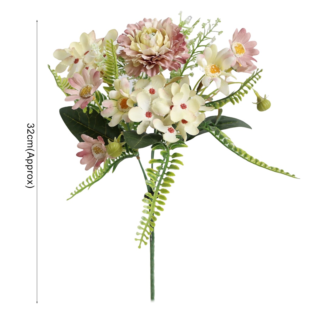 (Bất Ngờ) Hoa Cẩm Tú Cầu Giả Không Phai Màu Trang Trí Tiệc Tùng