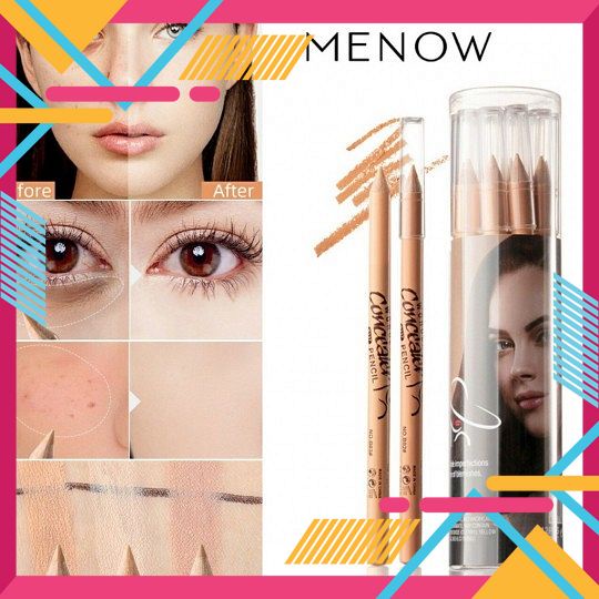 [5❤️][FREESHIP] BÚT CHE KHUYẾT ĐIỂM MENOW - FIX MAKEUP [HCM]