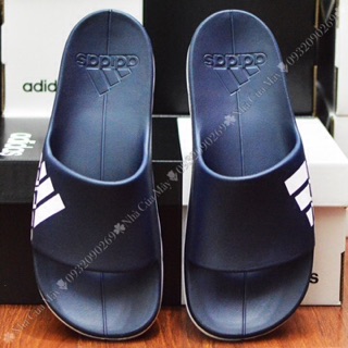 [☘️ADIDAS®☘️]- DÉP ĐÚC AQUALETTE CLOUDFOAM 2018- Navy S/Trắng