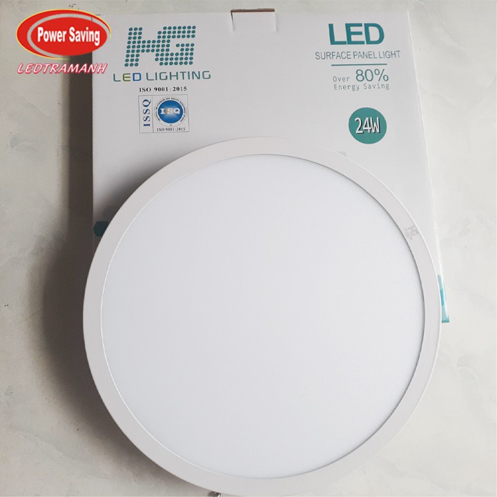 Đèn mâm led nổi áp trần 24W HG  tròn