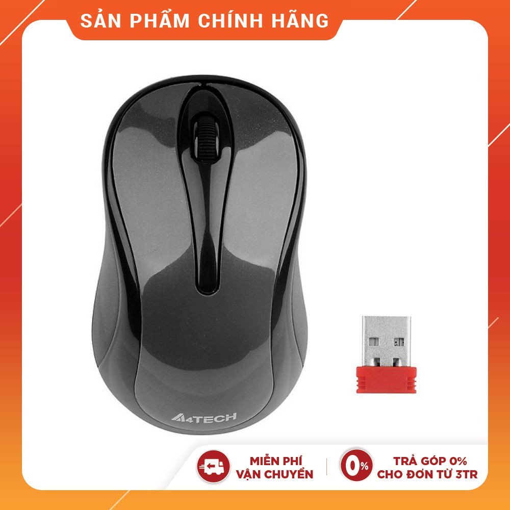 Chuột không dây A4TECH G3-280A (Đen)