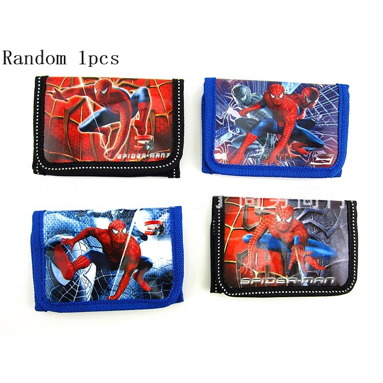 Ví Đựng Tiền Xu Hình Nhân Vật Hoạt Hình Disney Người Nhện / Minnie frozen Cho Trẻ Em