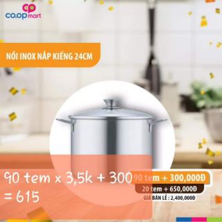 Noi inox Fontignac cao cấp của pháp 24cm