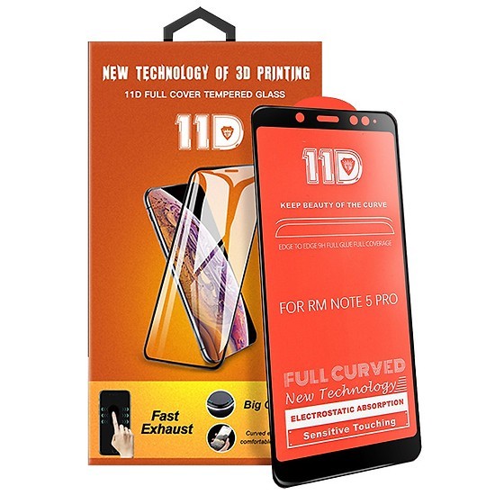 Xiaomi Redmi Note 5/Note 5 Pro_ Cường lực 11D Full Màn - Full keo