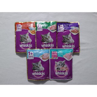 Combo 10 gói pate mèo whiskas gói 85g
