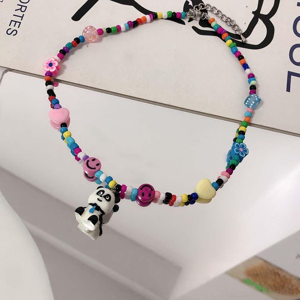 USNOW Vòng cổ Mặt Hình Chú Chuột Mikey Phong Cách Vintage Hàn Quốc