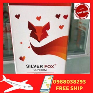 Bao cao su silver fox trơn siêu mỏng