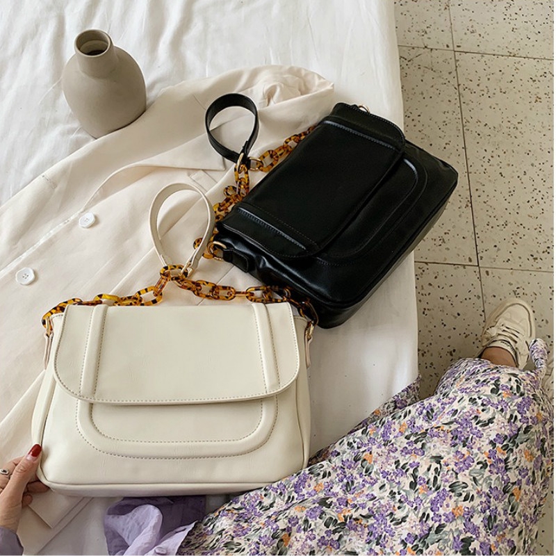 Túi đeo vai JASMIN NOIR phong cách cổ điển đơn giản hợp thời trang