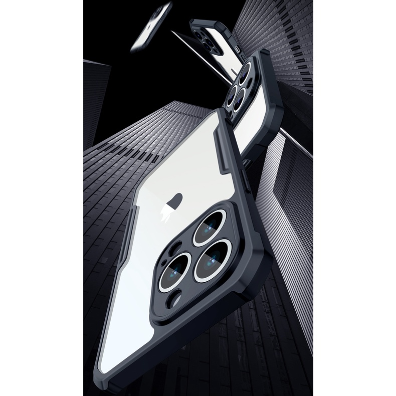 Ốp lưng Iphone 13 Pro Max / 13 / 13 Pro Xunddd lưng trong viền màu chống sốc chống va đập mạnh