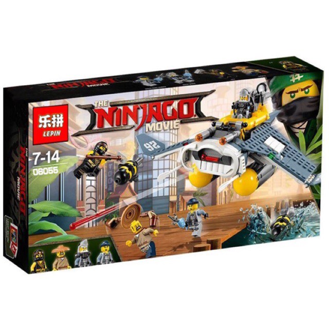 - Đồ chơi Lego ninjago movie 06055 - máy bay thả bom của Cole