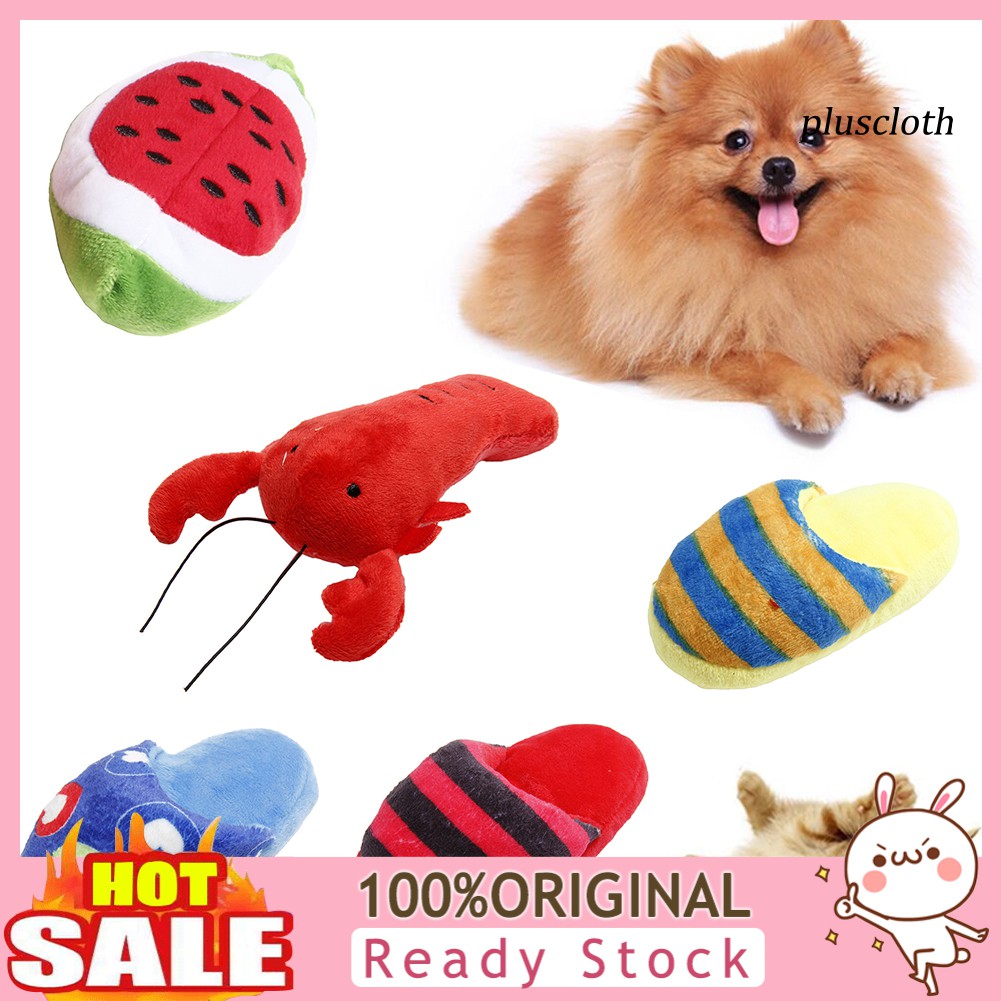 Đồ Chơi Gặm Hình Dép Kẹp Đáng Yêu Cho Thú Cưng