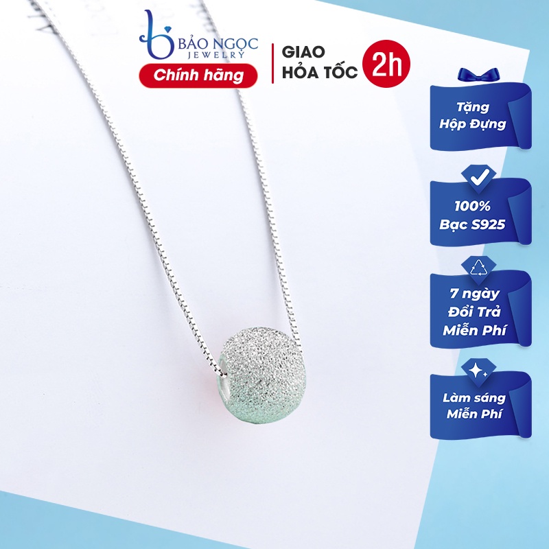 Dây Chuyền Bạc Nữ Phong Cách Hàn Quốc Sale Giá Siêu Rẻ DB-1583 - Bảo ngọc Jewelry