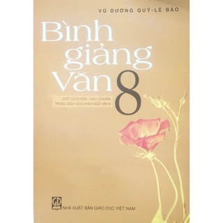 Sách Bình giảng văn 8 - Giáo dục