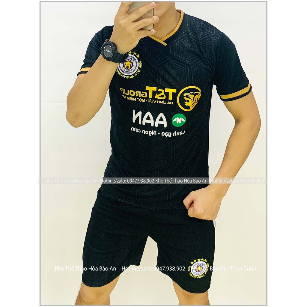 ÁO ĐẤU HÀ NỘI FC QUẦN ÁO BÓNG ĐÁ THUN ĐẸP MỚI 2021/22 *