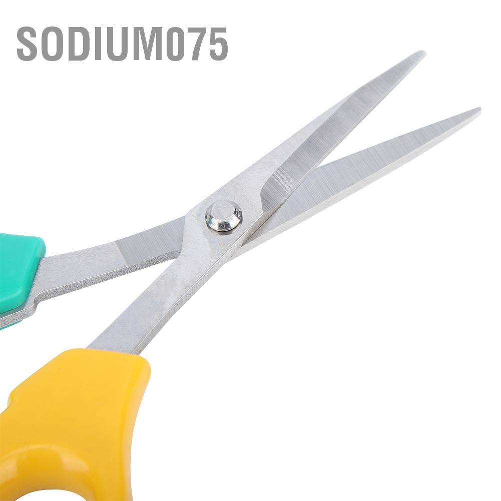 Có thể bán buôn Kéo cắt lưỡi cong tỉa cành nho cây kiểng bằng thép không gỉ sodium075 Hàng giao ngay