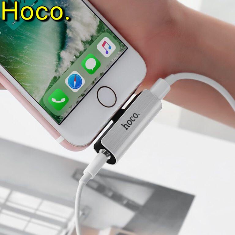 Jack chuyển đổi tai nghe REMAX LA03i từ iphone sang 3.5 hỗ trợ vừa nghe vừa sạc Chính Hãng