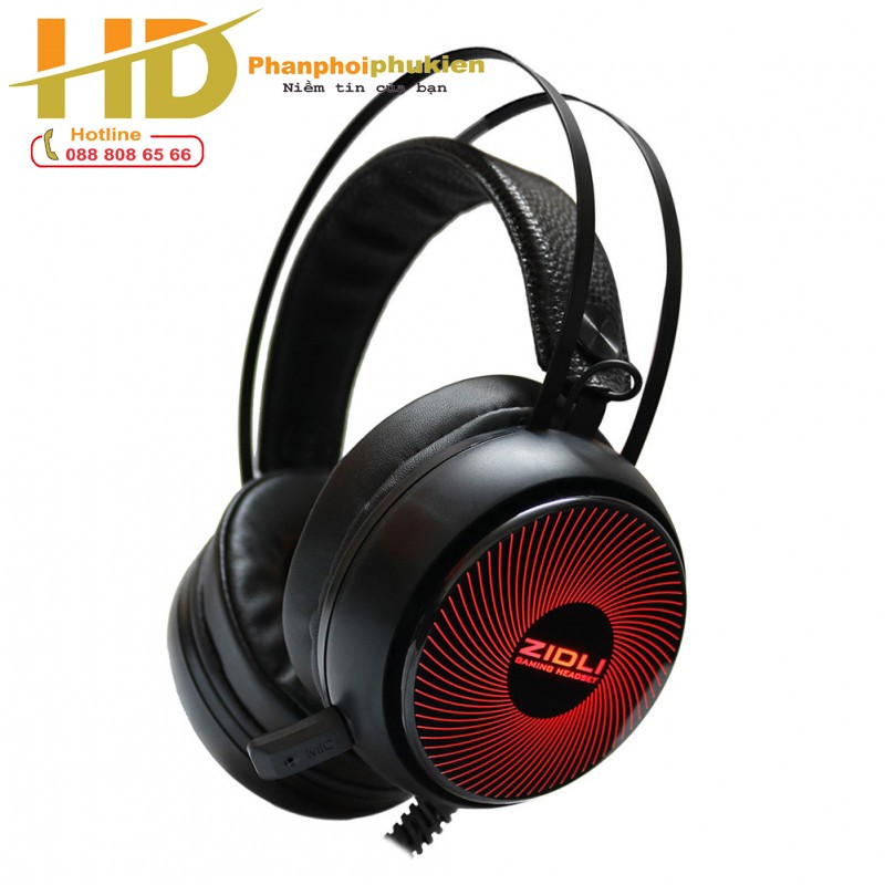 Tai nghe Zidli ZH12s 7.1 bản Mic Ngắn