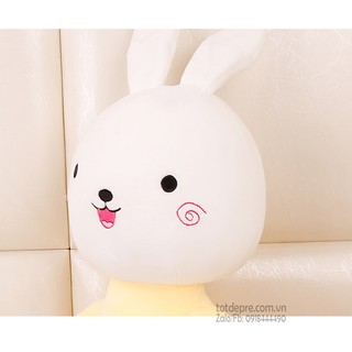 Thỏ bông mềm mặc váy 35cm
