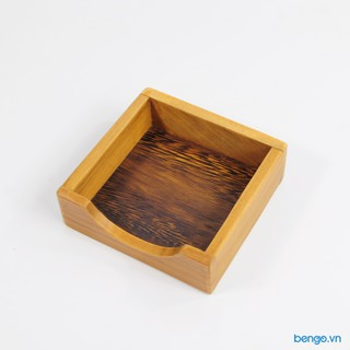 Hộp đựng ghim đa năng bằng gỗ