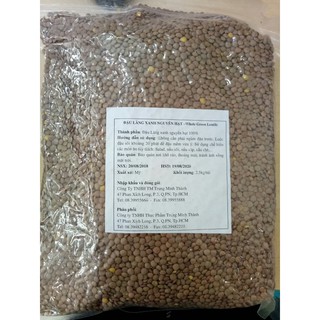 Đậu lăng xanh bịch 2.5kg