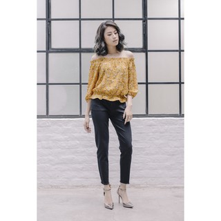 Quần jean boyfriend đen