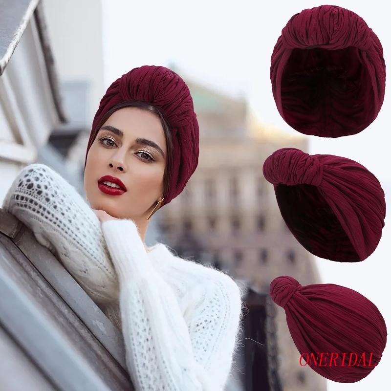 Khăn Turban Trùm Đầu Thời Trang Dành Cho Nữ