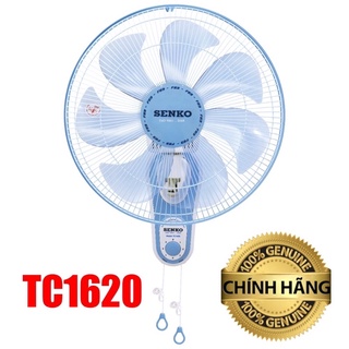Quạt senko treo tường tc1620 65w quạt senko 2 dây 7 cánh chính hãng senko - bh 24 tháng