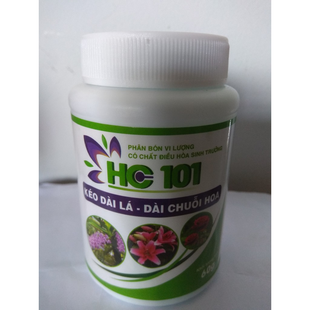 Phân bón vi lượng HC 101 kéo dài chuỗi hoa - chai 60 gram