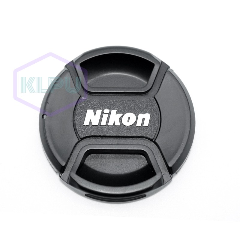 Nắp đậy ống kính máy ảnh Nikon 52mm/55mm/58mm/62mm/67mm/72mm/77mm/82mm