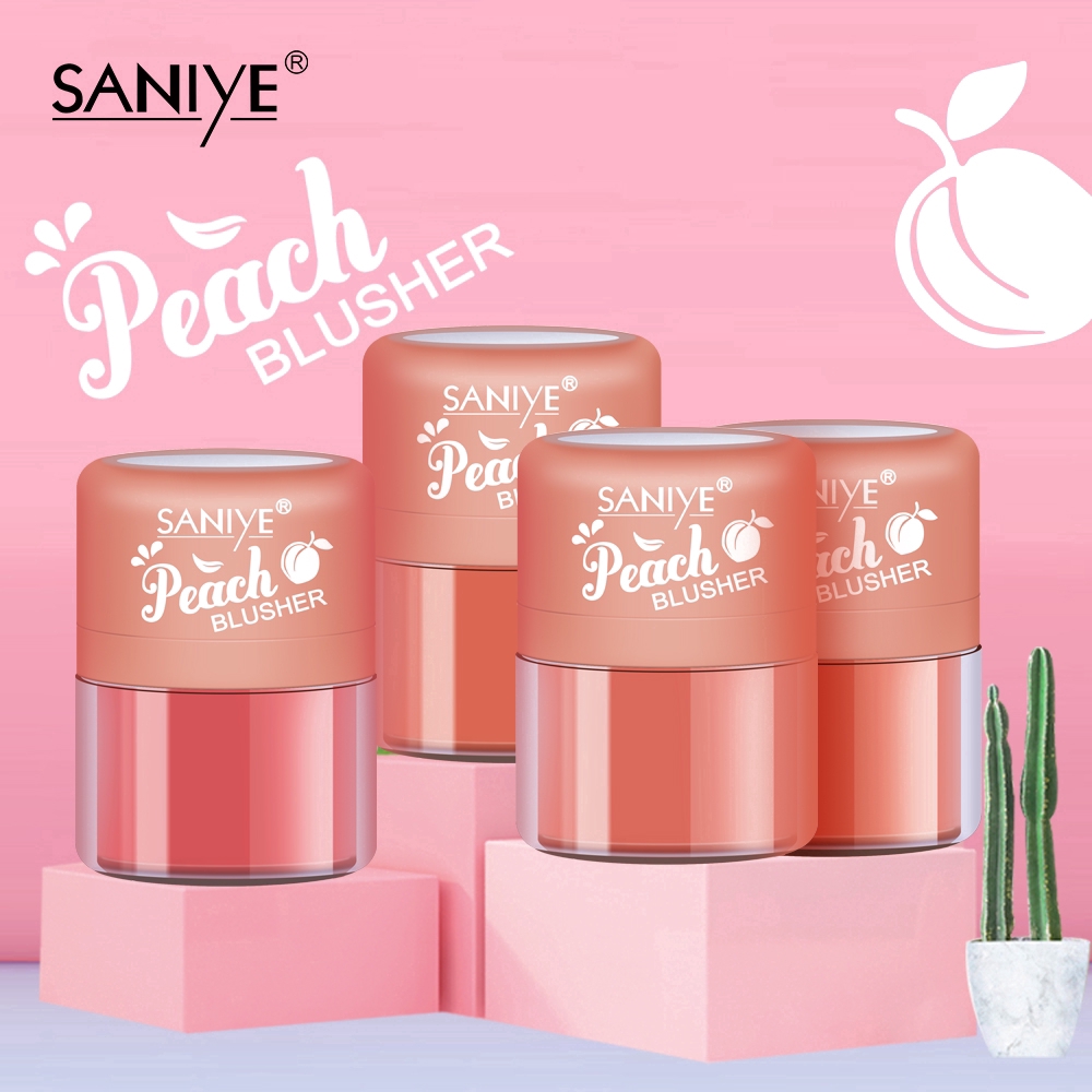 [Hàng mới về] Phấn má hồng mềm chiết xuất đào cho trang điểm chuyên nghiệp SANIYE BL009 | BigBuy360 - bigbuy360.vn