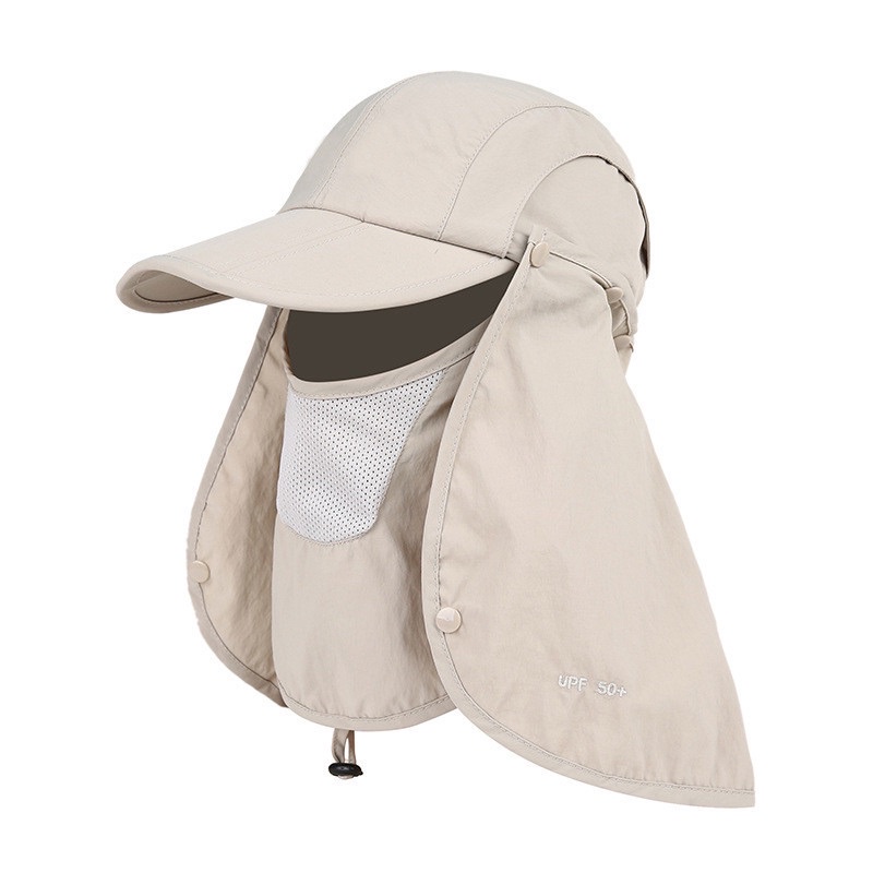 Mũ chống nắng golf kèm khẩu trang thoáng khí - MNL03 [Golf_Store]