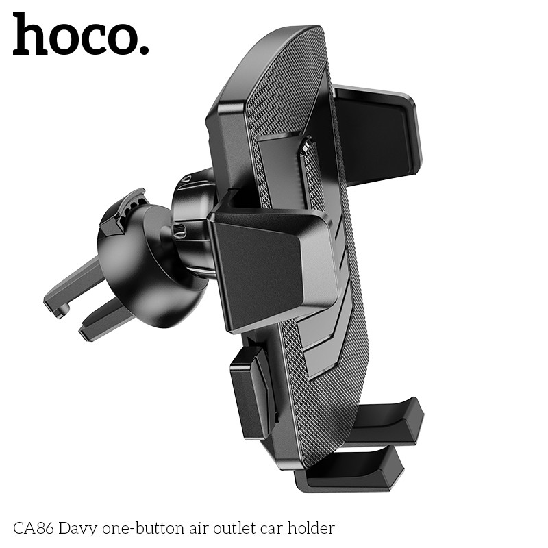 Giá đỡ, kẹp điện thoại cửa gió, điều hòa gắn trên ôtô Hoco CA86 - Chính hãng