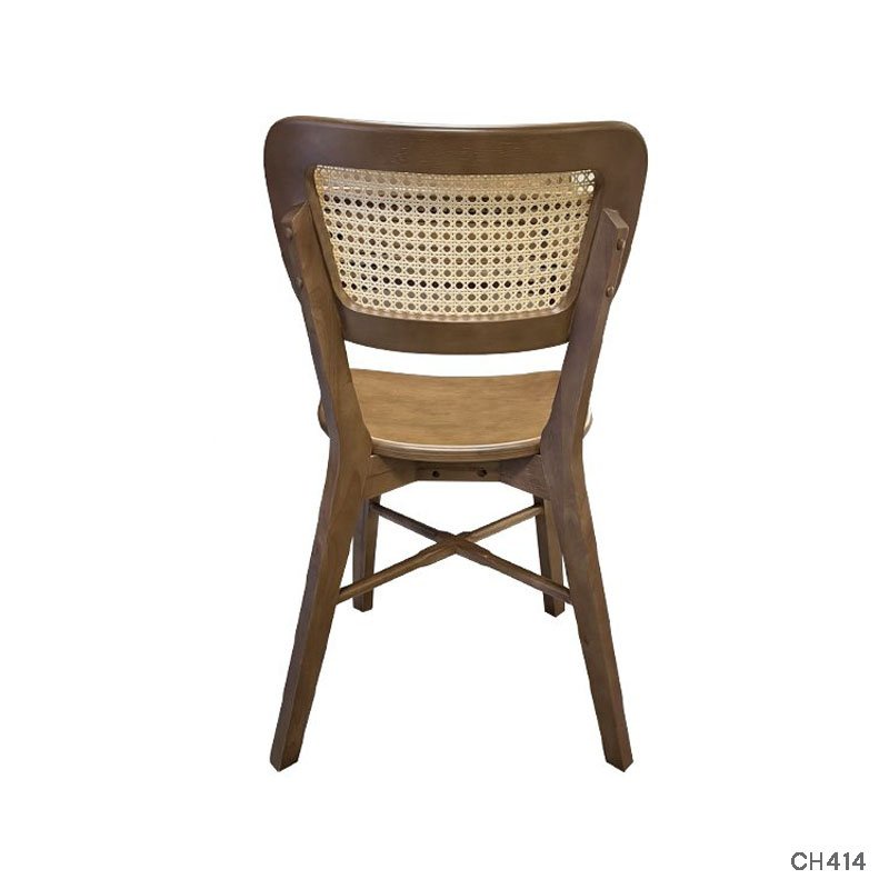 Ghế, Ghế Tựa Jenson Side Chair Rattan Back - Chổi Xể