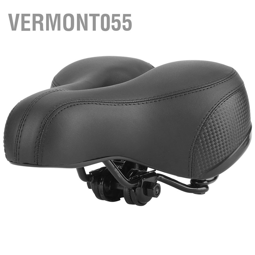 Hot Deals Công thái học Đệm cho xe đạp leo núi Ghế phản quang Dải phản xạ Đi xe đạp Đệm yên xe đạp Màu đen Vermont055 Spot Express