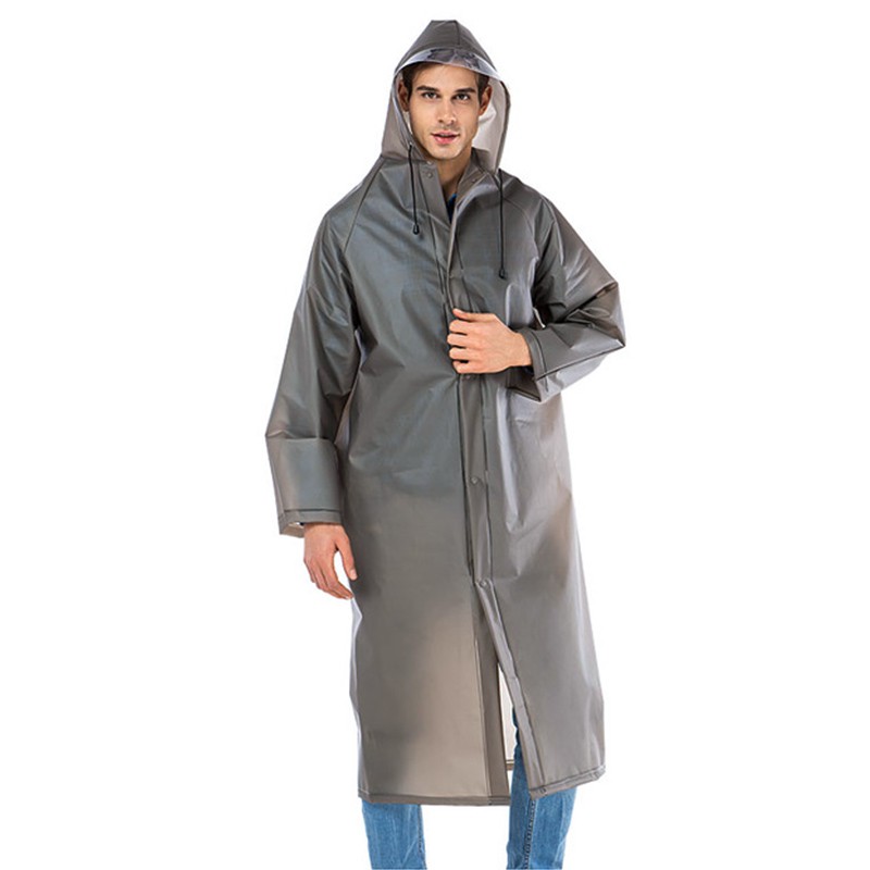 Áo Mưa EVA Dày Chống Thấm Nước Có Mũ Trùm Tiện Dụng
