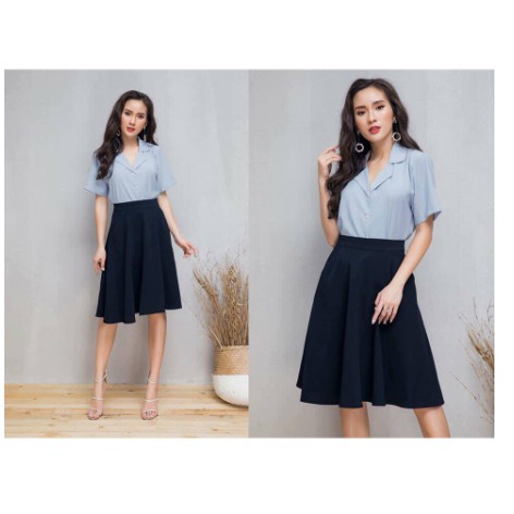 Chân Váy Xòe Bồng 2 Túi Thời Trang Nữ Cao Cấp - MIN House