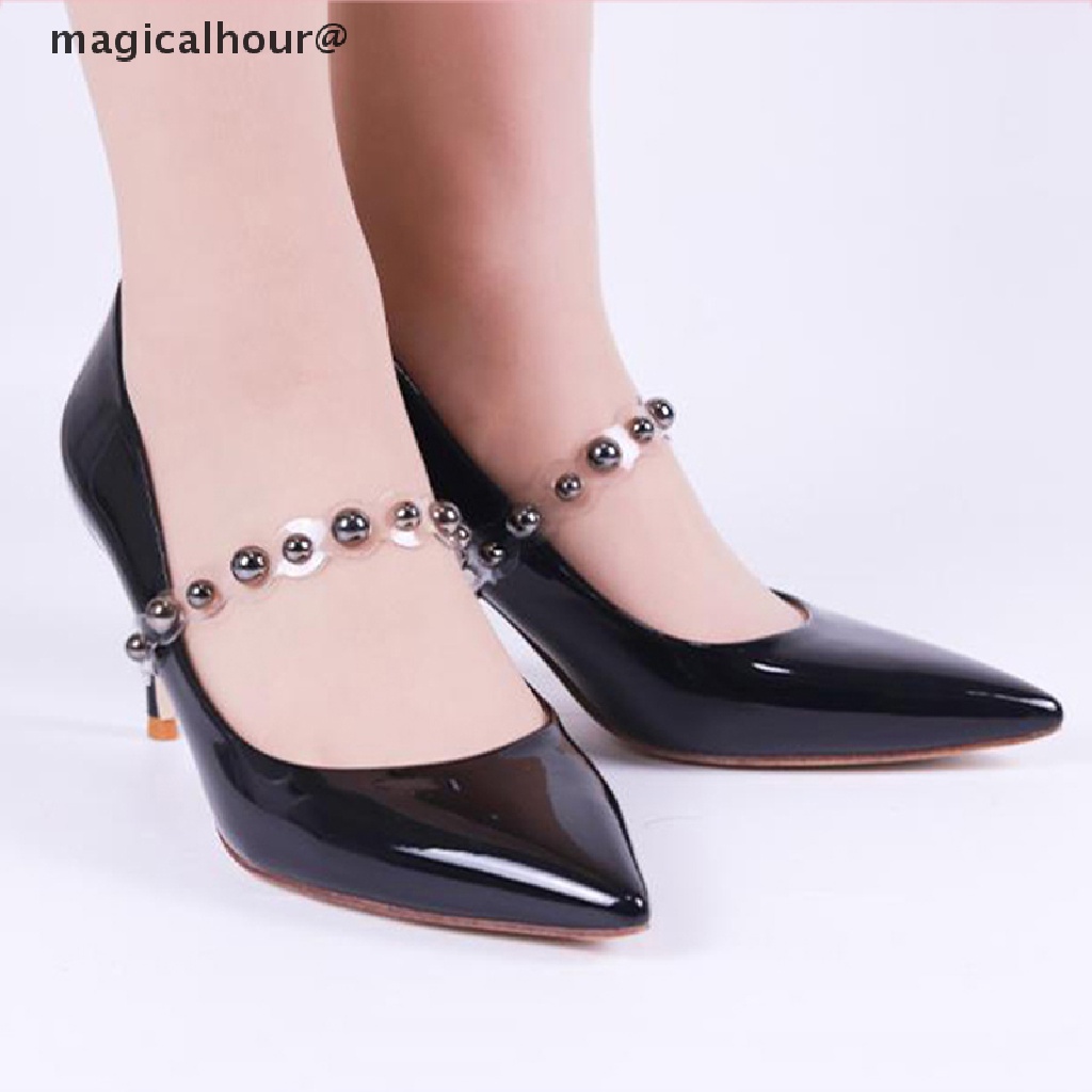 1 Cặp Dây Đeo Giày Cao Gót Co Giãn Chống Rơi Thời Trang Dành Cho Nữ Mới