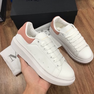 | Ảnh Thật | Giày Thể Thao MCQueen Hồng Nữ