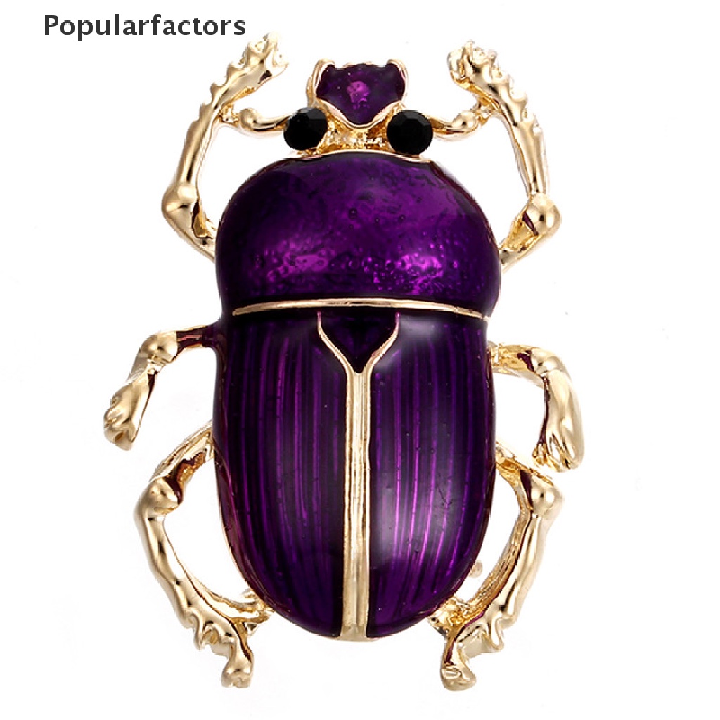 Ghim Cài Áo Hình Cánh Cứng Phong Cách vintage Thời Trang